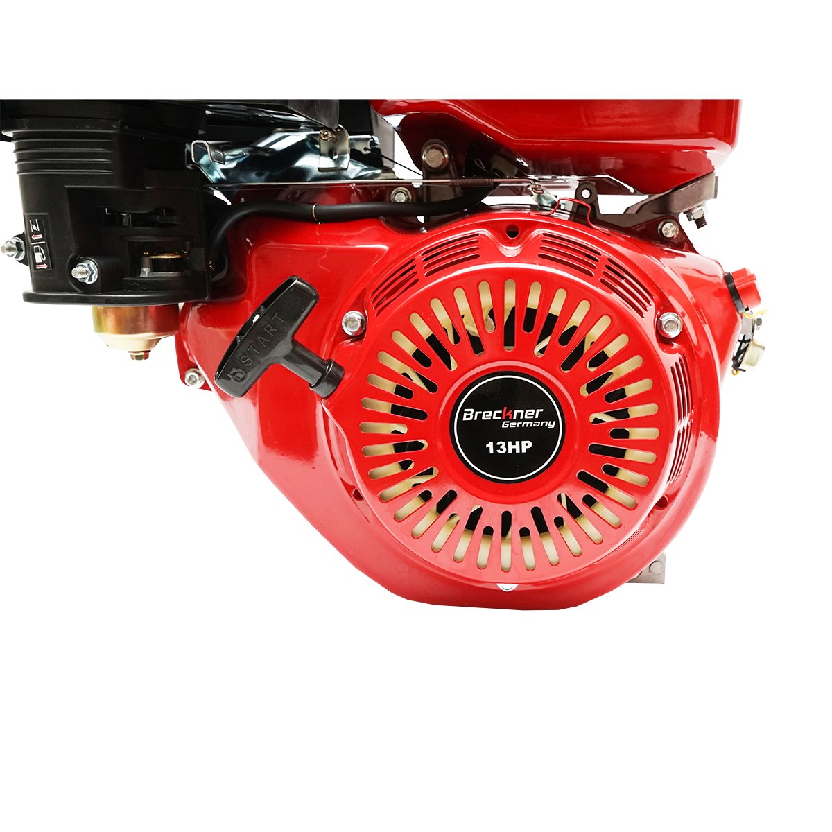 Motor pe benzina 13CP, 4 timpi, ax cu pana 25mm pornire sfoara Breckner Germany